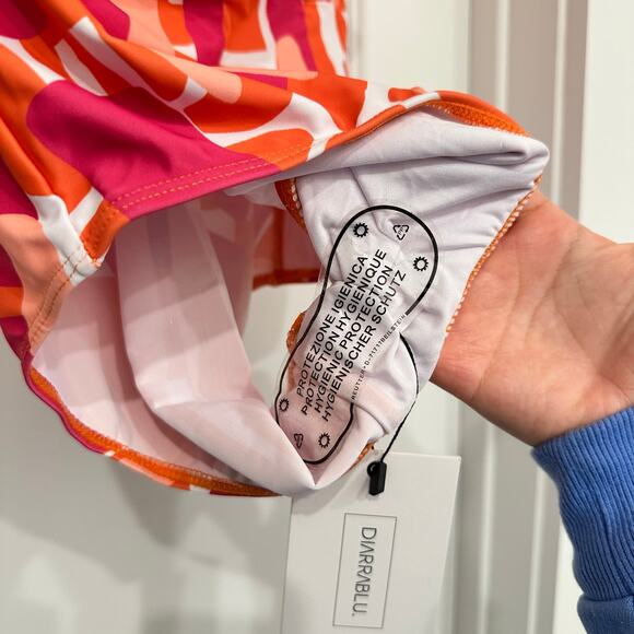 NWT Diarrablu Nabu Swimsuit in Atoll Rose Size Large - Picture 9 of 9